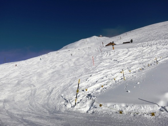 Davos Jakobshorn ski resort in Switzerland